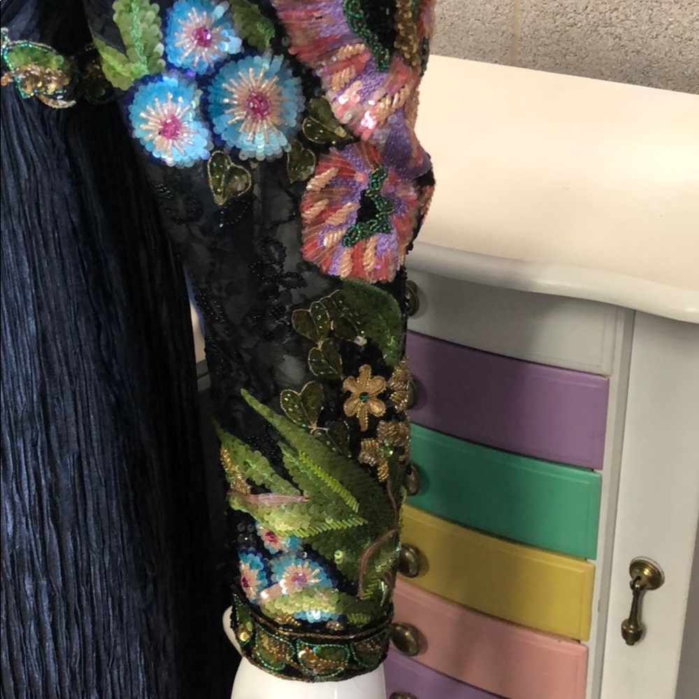Vintage Mary McFadden gown - Picture 5 of 8